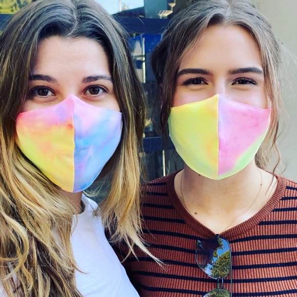 Adult cherry blossom summer face mask with filter - Picture 7 of 8